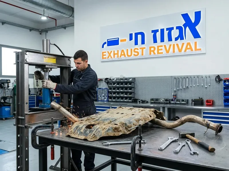 תיקון אגזוז רכב שטח
